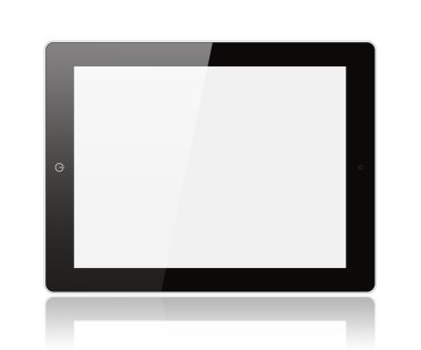 siyah dijital tablet pc