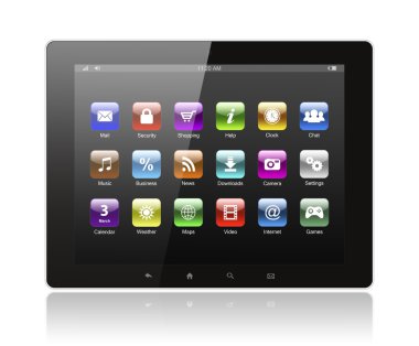 tablet pc ile kutsal kişilerin resmi