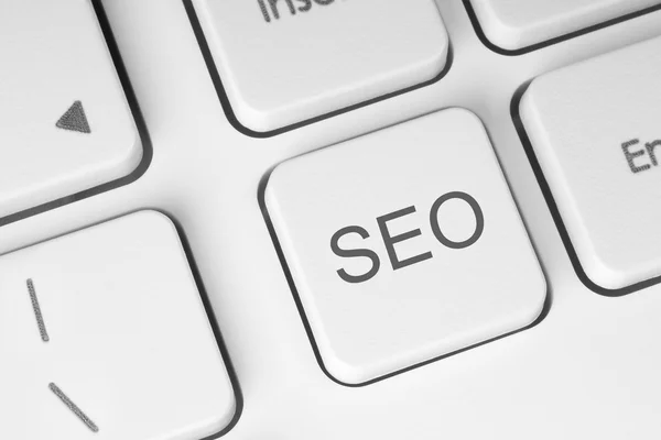 SEO button — Stock Photo, Image