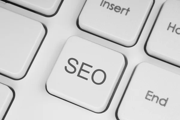 SEO button — Stock Photo, Image