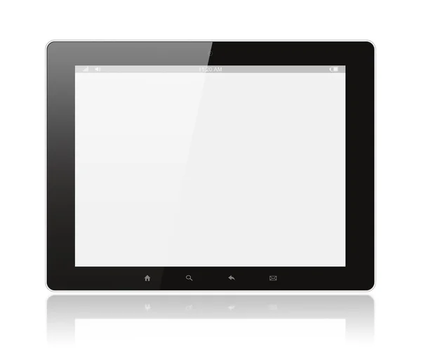 Pc tablet digitale nero — Foto Stock