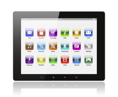 tablet pc ile kutsal kişilerin resmi