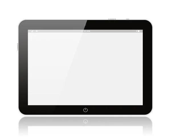 Schwarzer digitaler Tablet-PC — Stockfoto