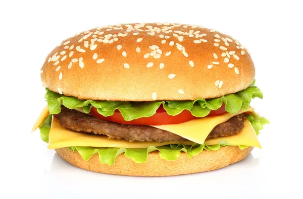 Великий гамбургер — стокове фото