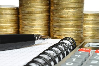 ileti örneğiyle sikke yığını