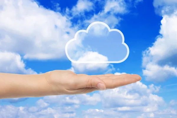 Cloud computing concept — Stock Photo, Image