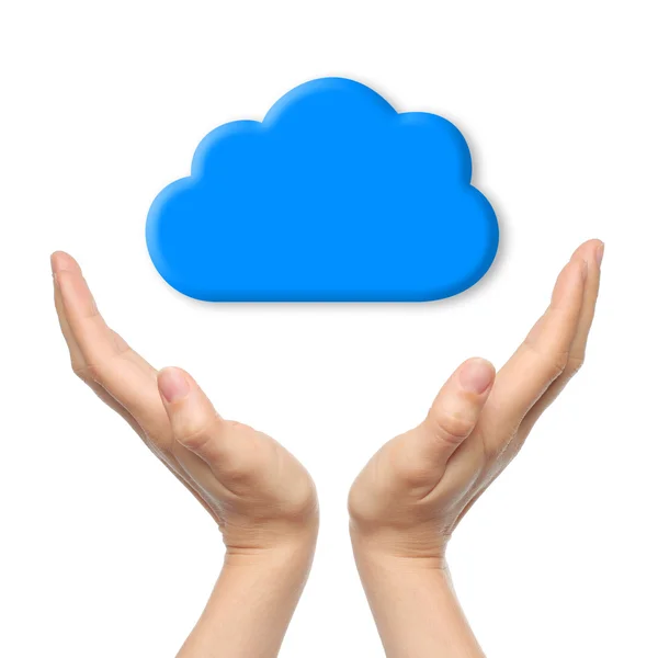 Cloud Computing-Konzept — Stockfoto