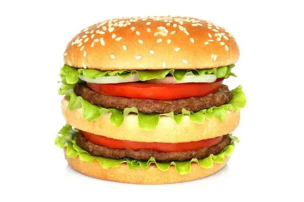 Großer Hamburger — Stockfoto