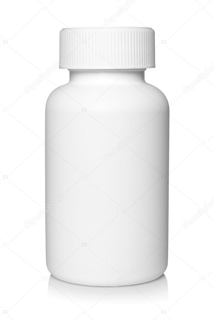 White medical container