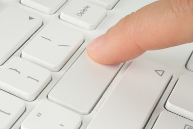 düğmeye basmayı el