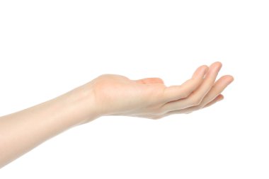 Open vrouw handAçık kadın eli