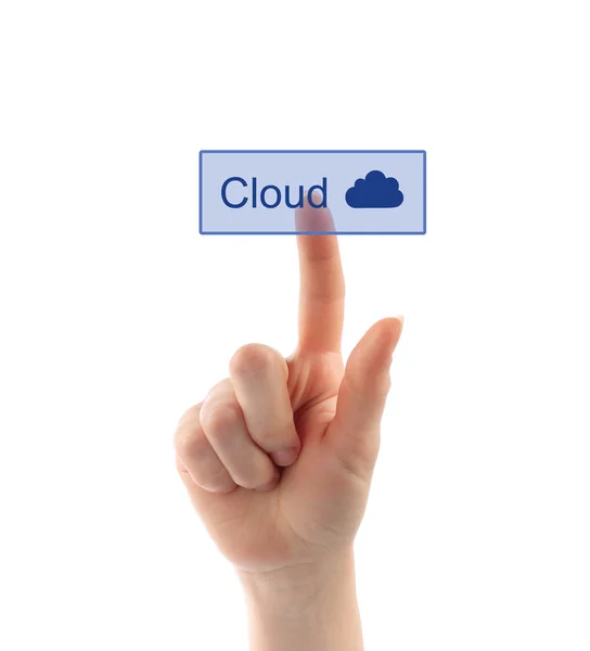 Concept de Cloud Computing — Photo