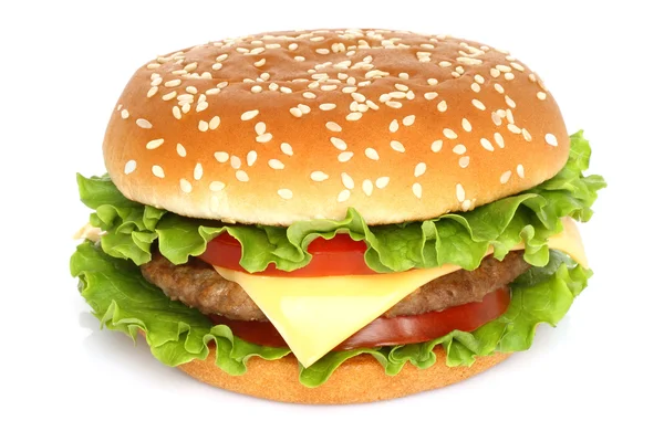 Grote hamburger — Stockfoto