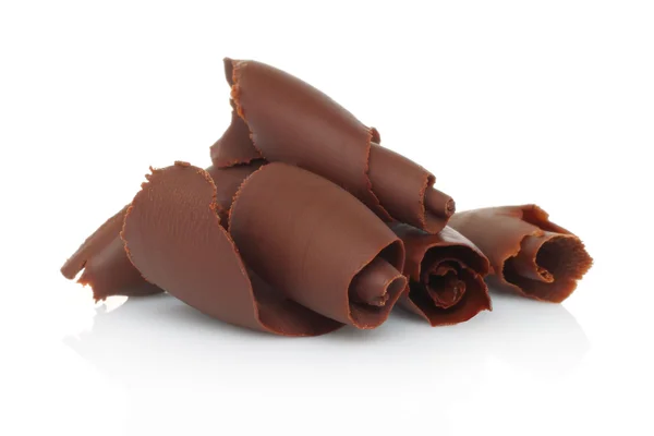 Choklad spån Royaltyfria Stockfoton