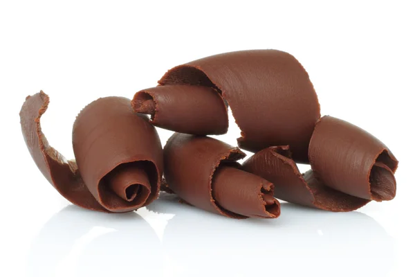 Choklad spån — Stockfoto