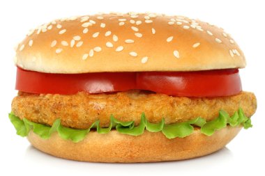 büyük tavuk hamburger