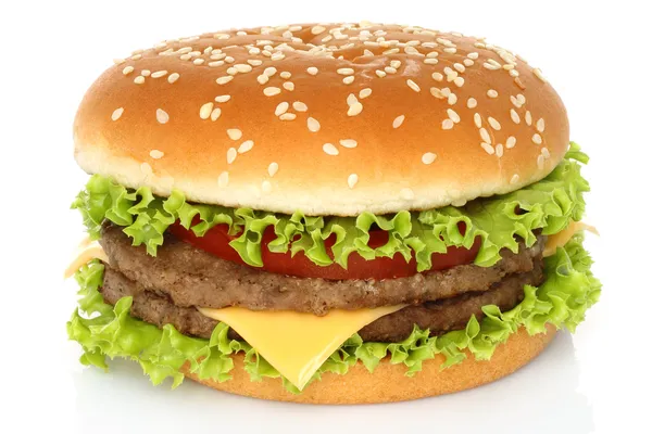 Büyük hamburger — Stok fotoğraf