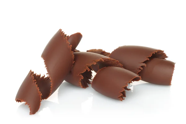 Chocolate shavings — Stock Photo, Image