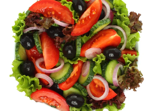 Salat mit frischem Gemüse — Stockfoto