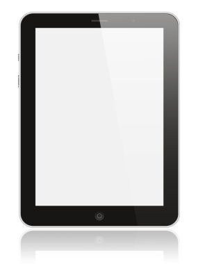siyah dijital tablet pc