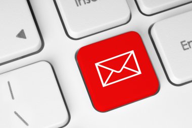 Mail klavye düğme