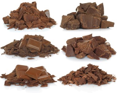 kırılmış çikolata bar ayarla