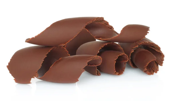 Chocolate shavings — Stock Photo, Image