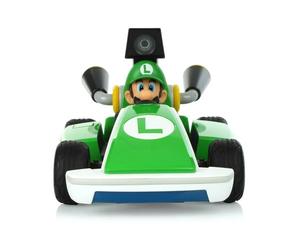 Grudnia 2020 Toy Kart Mariokart Live Home Circuit Gry Wideo — Zdjęcie stockowe