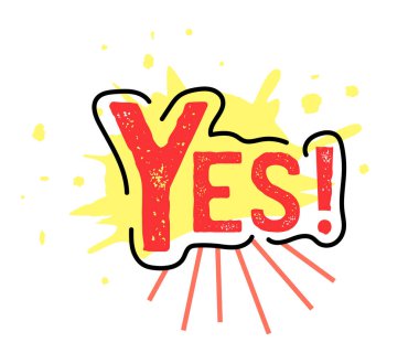 Konuşma Kabarcığı, beyaz arkaplanda boya tasarımı vektör çizimi