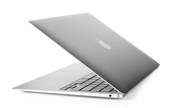 Kiev Ucraina Mai 2022 Laptop Apple Macbook Air Inch Fundal — Fotografie, imagine de stoc