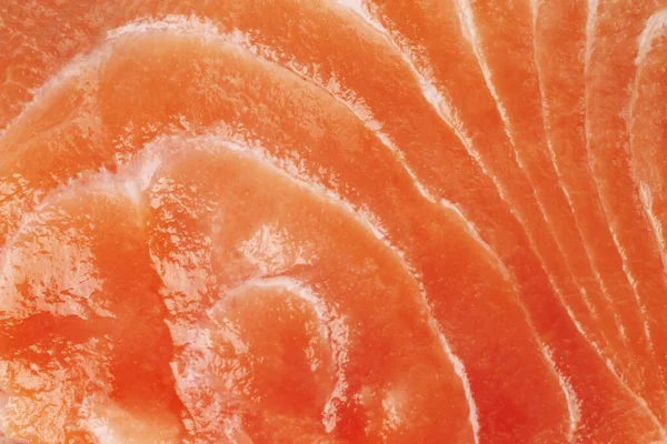 Fondo Textura Salmón Crudo Fresco Cerca — Foto de Stock