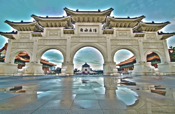 Chiang kai shek memorial hall — Stock fotografie