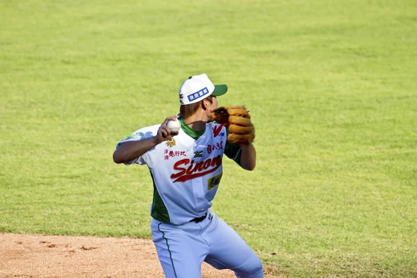 Giocatore di baseball — Foto Stock