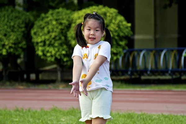 Beautiful little cute girl — Stock Photo, Image