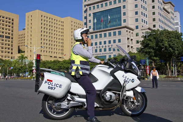 The policeman of Taiwan — Stock Photo, Image