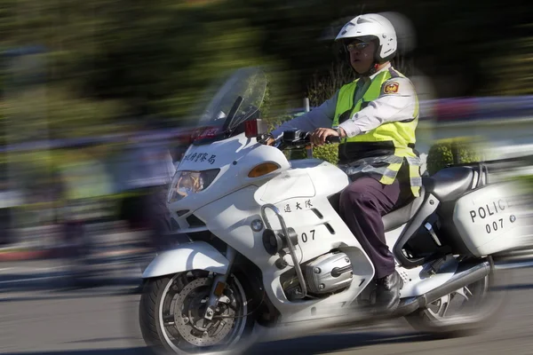 The policeman of Taiwan — Stock Photo, Image