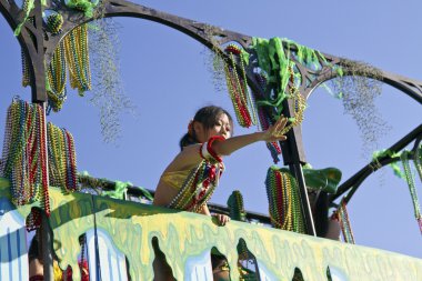 Samba dansçısı karnaval