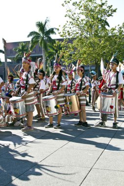 Samba dansçısı karnaval