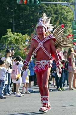 Samba dansçısı karnaval