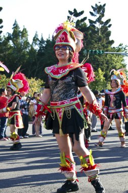 Samba dansçısı karnaval
