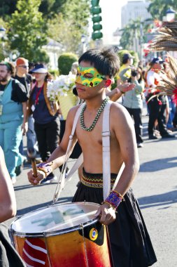 Samba dansçısı karnaval