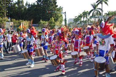 Samba dansçısı karnaval