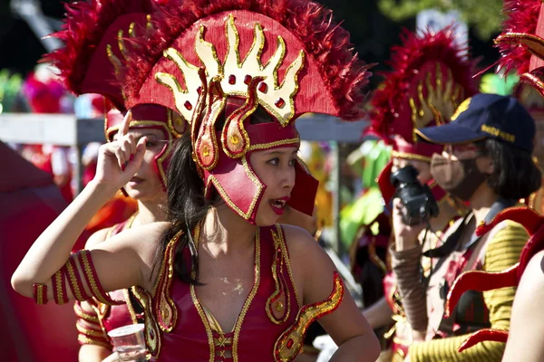 Samba bailarina de carnaval —  Fotos de Stock