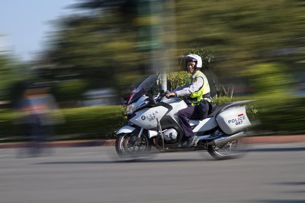 The policeman of Taiwan — Stock Photo, Image