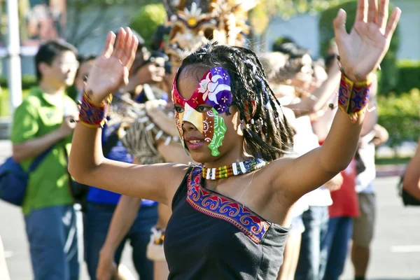 Samba carnival dansare — Stockfoto