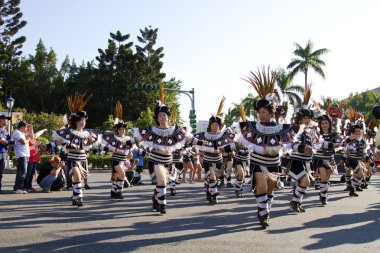 Samba dansçısı karnaval