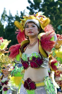 Samba dansçısı karnaval