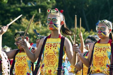 Samba dansçısı karnaval