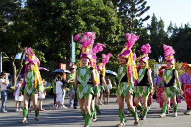 Samba dansçısı karnaval
