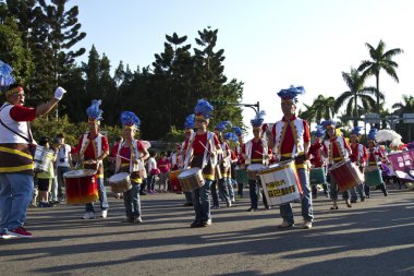 Samba dansçısı karnaval